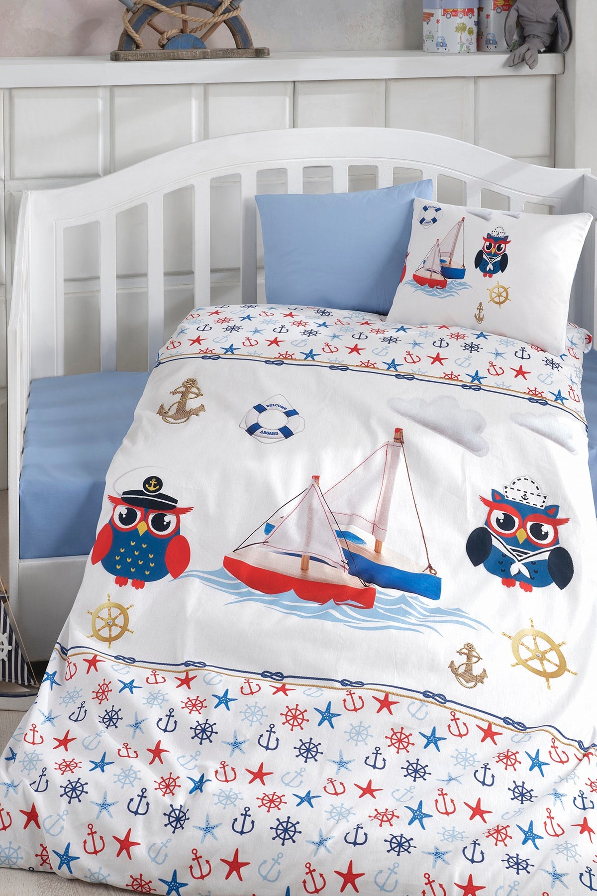 Digital Printed 3D Cotton Baby Duvet Cover Set