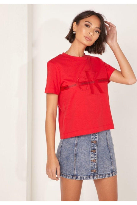Tapping Through Monogram Tee | Regular Fit T-shirt - Swordslife