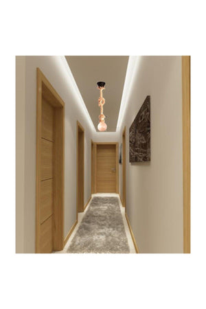 Weed Rope Pendant Lamp Rope Single Chandelier