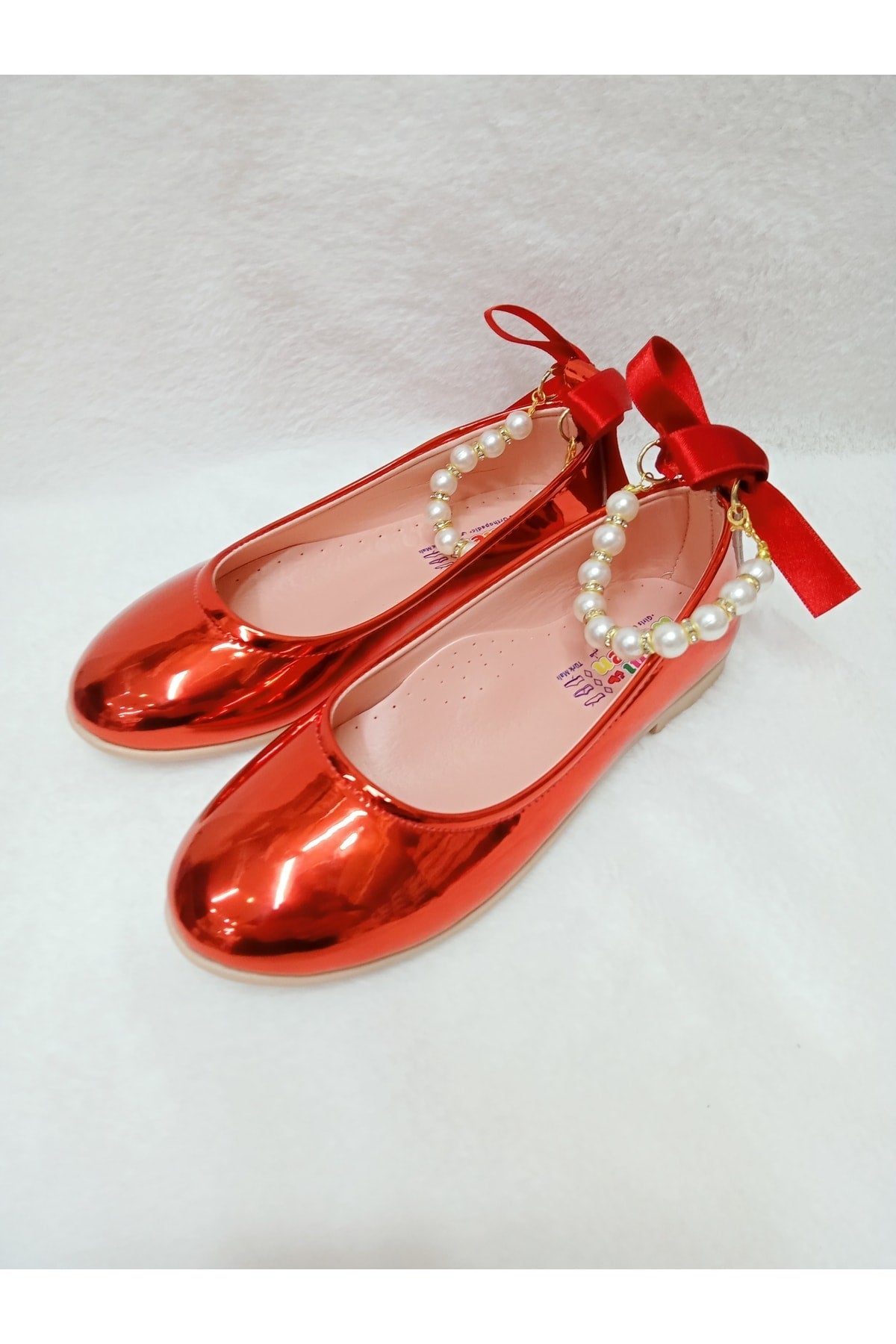 Girl'S Pearl Orthopedic Flats