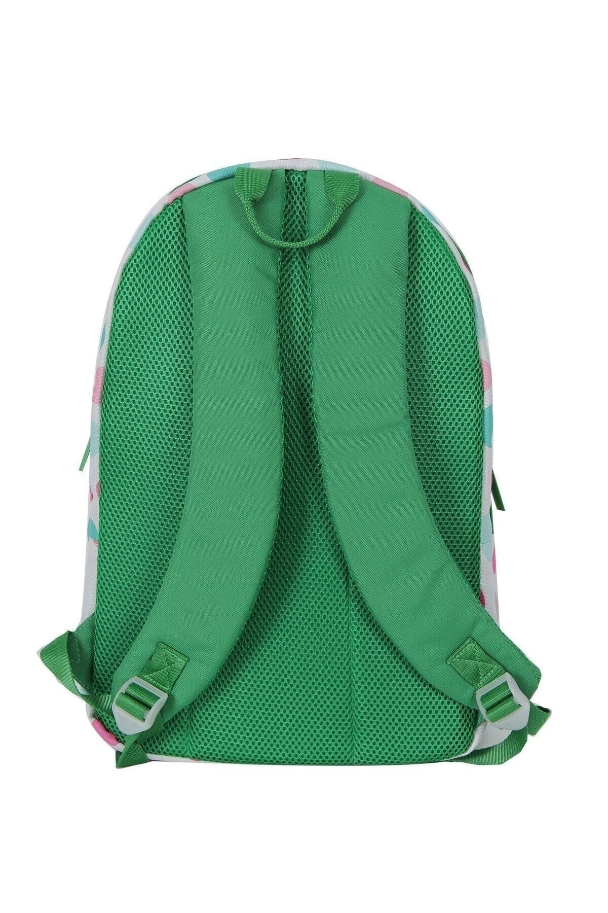 Benetton Primary & Secondary School Backpack 70322 White 43X28X13Cm
