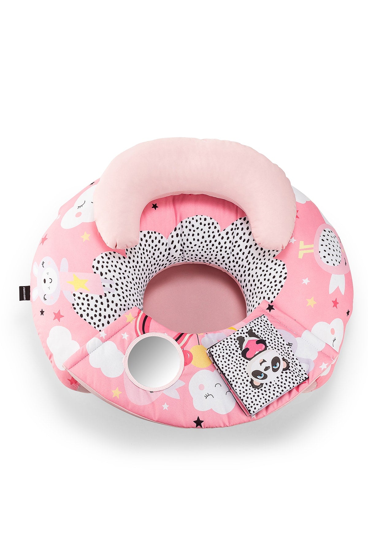 Baby Girl Pink Supported Seating Cushion