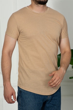 Cream Men'S Slim Tshirt