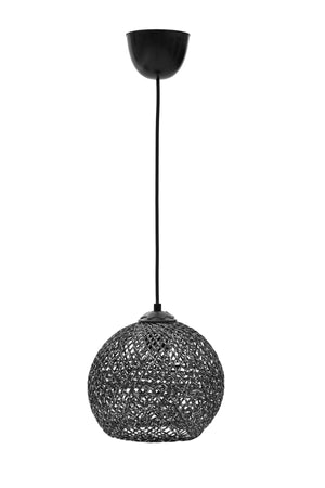 Balle Black Pendant Lamp Ball Chandelier (Black Hanger Set)