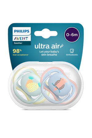 Scf085 12 Ultra Air Schnuller 0 6 Monate 2 Paare männlich