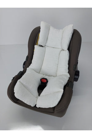 Muslin Fabric Stroller Cover Stroller Cushion Set Of 2
