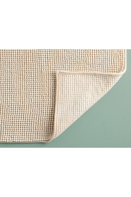 Paige Polyester Paste Covora Pentru Baie 50x80 Cm Beige. - Swordslife