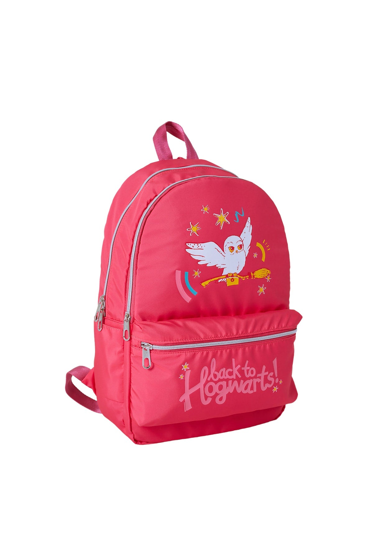 -Harry Potter Primary And Secondary School Pink School Bag-Nutrition And Pencil Bag Set