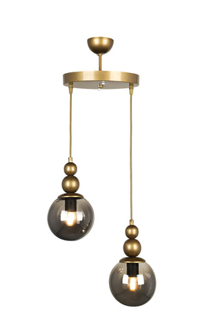 Endless 2Nd Chandelier Antiqued Smoked Glass
