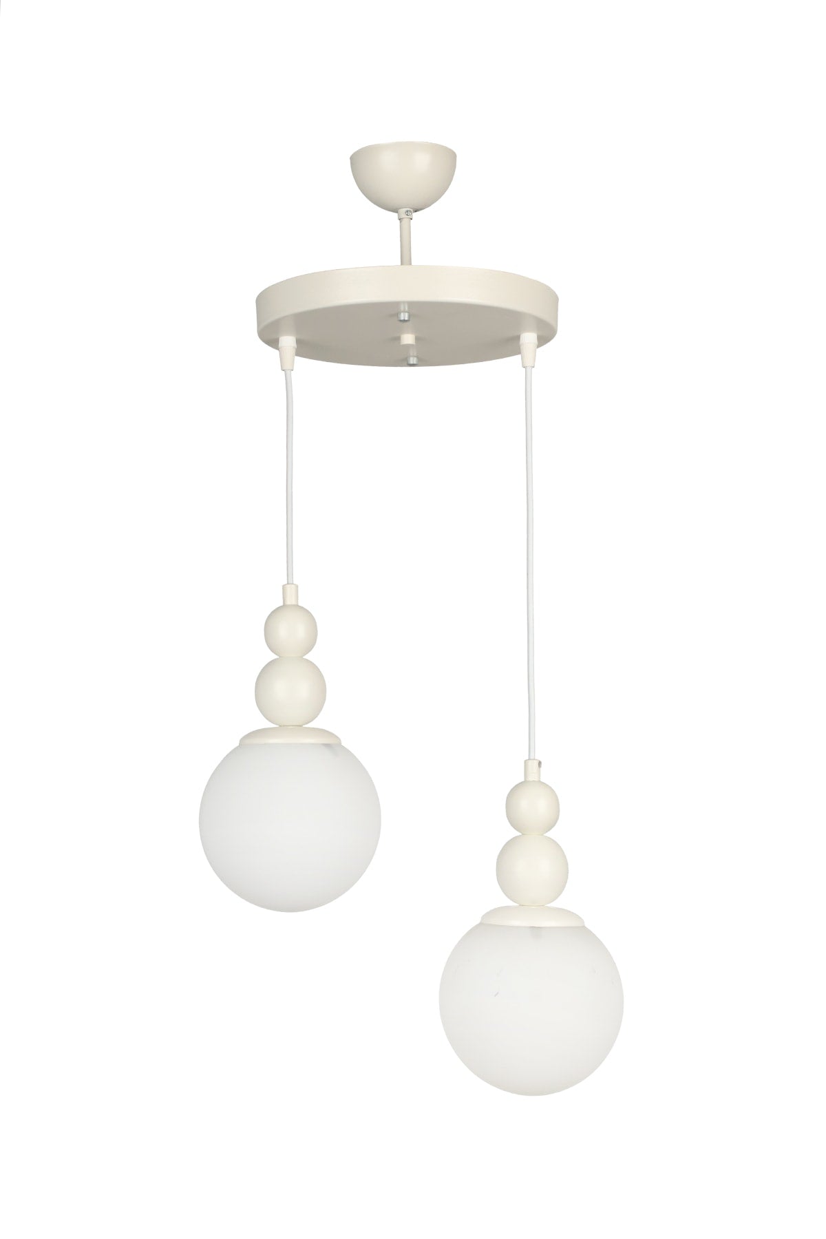 Infinite 2Nd Chandelier White White Glass
