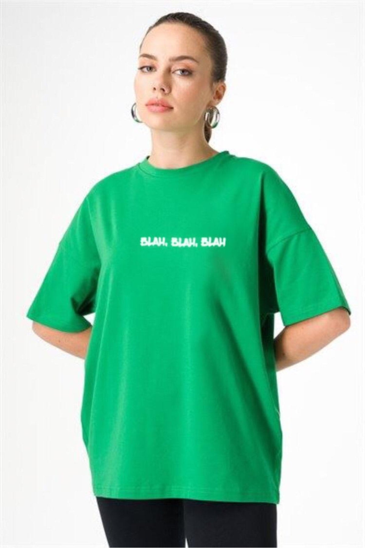 Tree Green Superr Oversize T-Shirt