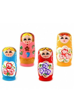 Wooden Matryoshka Set Of 5