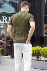 Men's Khaki T-Shirt 5684