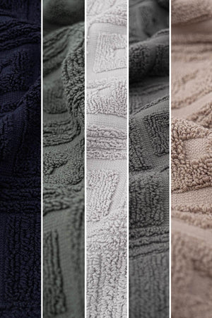 Pydna 5 Multicolored Face Towel 50x90 2268 - Swordslife