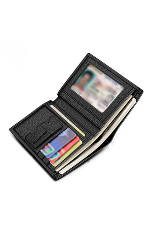 Elegance Echtleder Herren Geldbörse Made in Italy - Herren Kartenetui