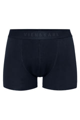 Men's Navy Blue Plain Lycra Boxer Shorts Box of 6