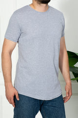 Gray Men's Slim Fit Tshirt