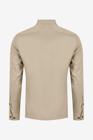 Beige Oxford Shirt