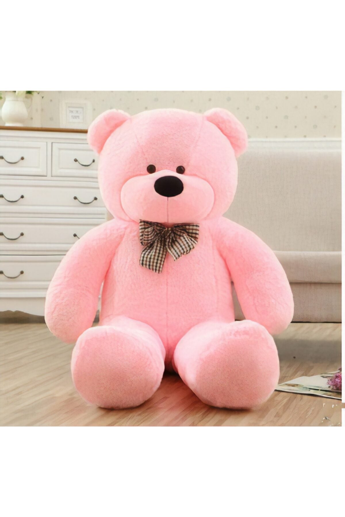 120cm Pink Plush Bear