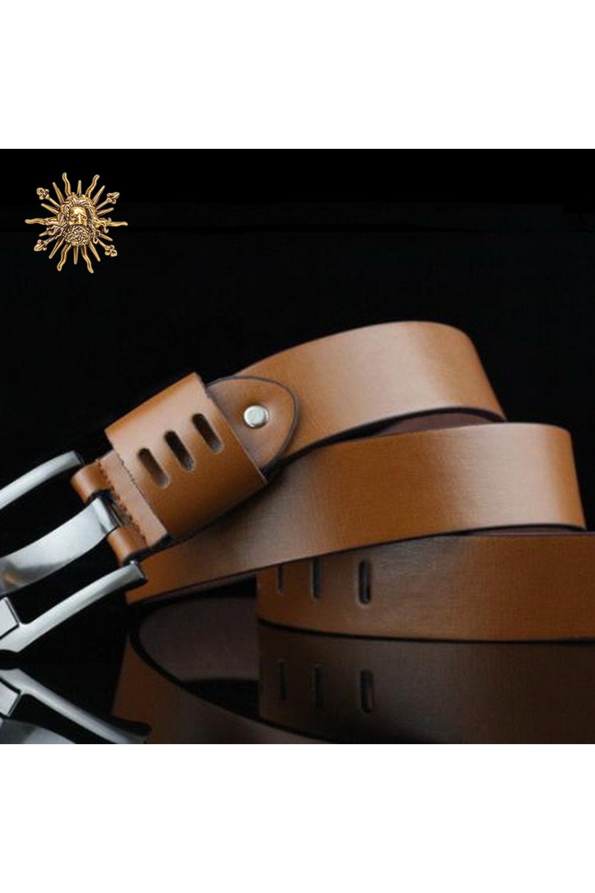 Travolta Design Taba Made in Italy Lord Concept Genuine Leather Men's Belt