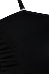 Black Strapless Bikini Top TBBSS23CT00013 - Swordslife
