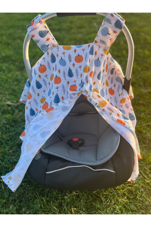 Run Baby Musselin-Stoffbezug für Push-Up-Kinderwagen (Balkabak) 75 x 100 cm