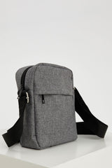 Men's Gray Cross Shoulder Bag S5667AZ21AU