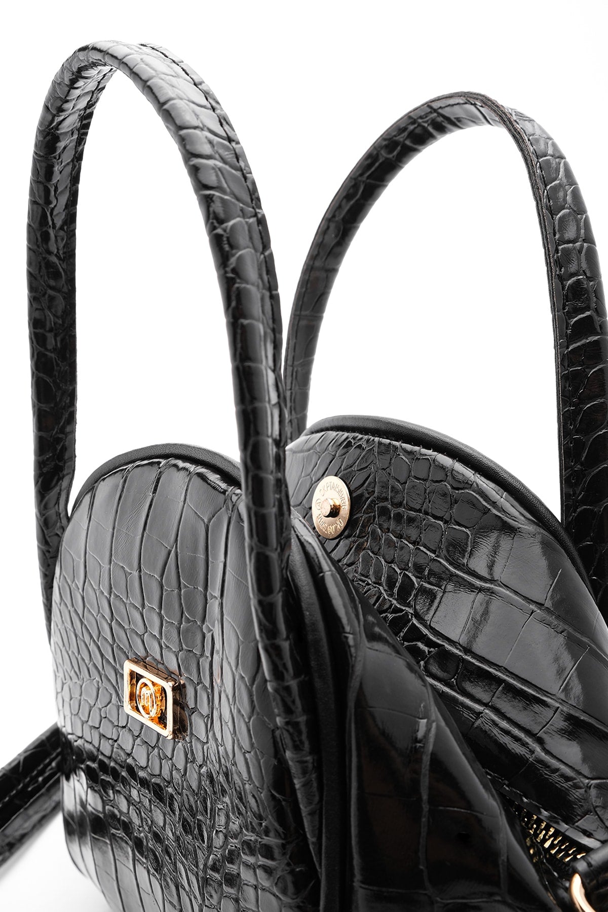 Women'S Hand & Shoulder Bag Larfe Black