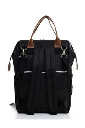Luxuriöser, wasserdichter, schmutzabweisender Babypflege-Rucksack und Aufkleberset für Schwangerschaft und Baby-Fotoshooting