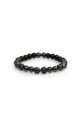Charisma Natural Stone Men's Talisman Bracelet (LABRADORITE, ONYX, HEMATITE STONE NATURAL STONE BRACELET)