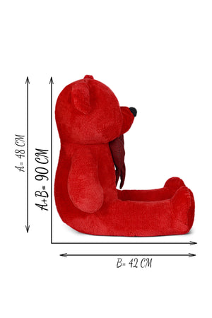 90 cm großer Teddybär (100 % heimisch)