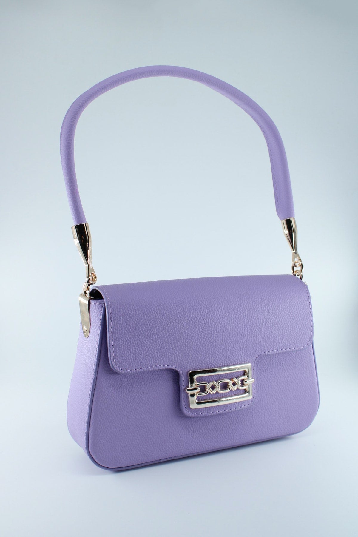 Women'S Textured Magnet Clamshell Lined Hand And Sleeve Bag