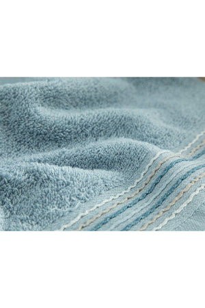 Arıanna Cotton Embroidered Hand Towel 30x40 Cm Blue - Swordslife