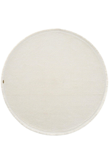 Vetrina 3601 Cream Soft Texture Carpet Rug Living Room Kitchen Hallway Cut Runner Round Machine Rug - Swordslife