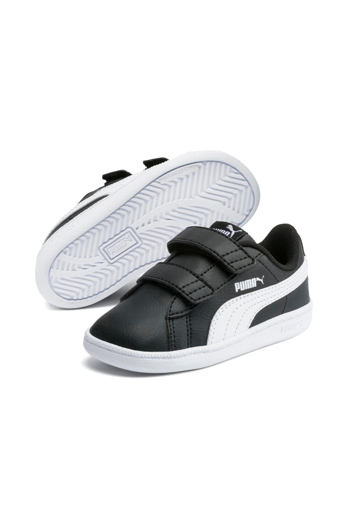 Up V Inf - Black Baby Shoes