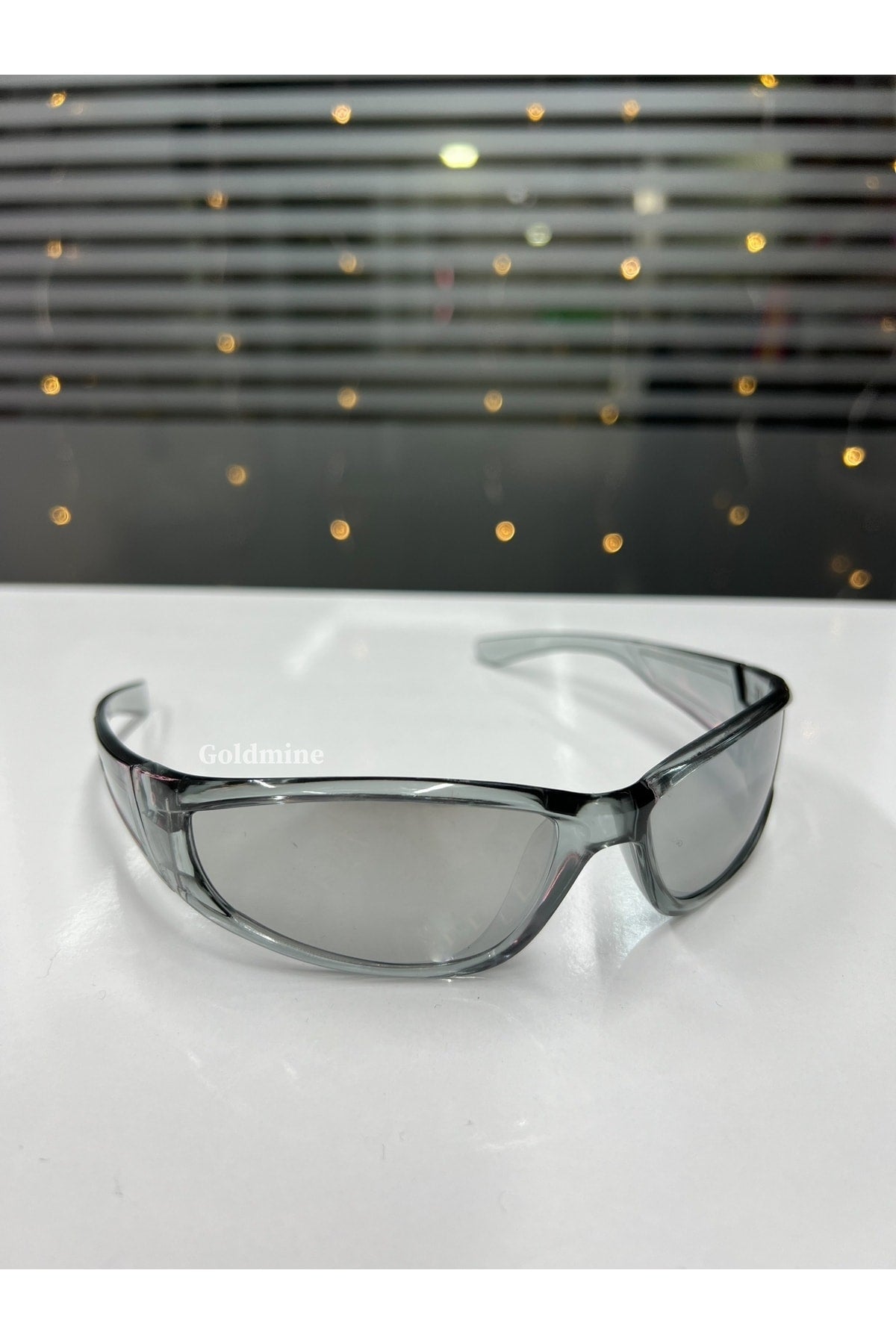 Framed Millennium Y2k Unisex Design Sunglasses Smoked