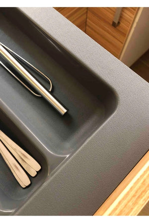 55X49 Gray Drawer Cutlery Ladle Drawer Organizer Organizer Shelf