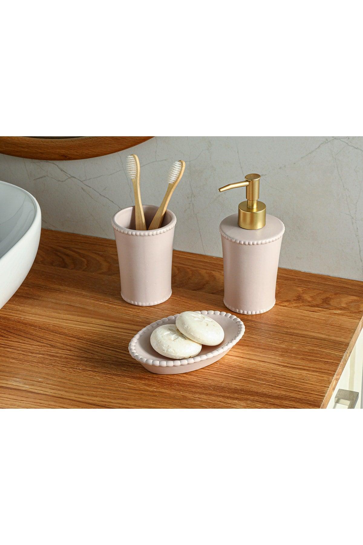 Venice 3 Piece Bath Set Powder - Swordslife