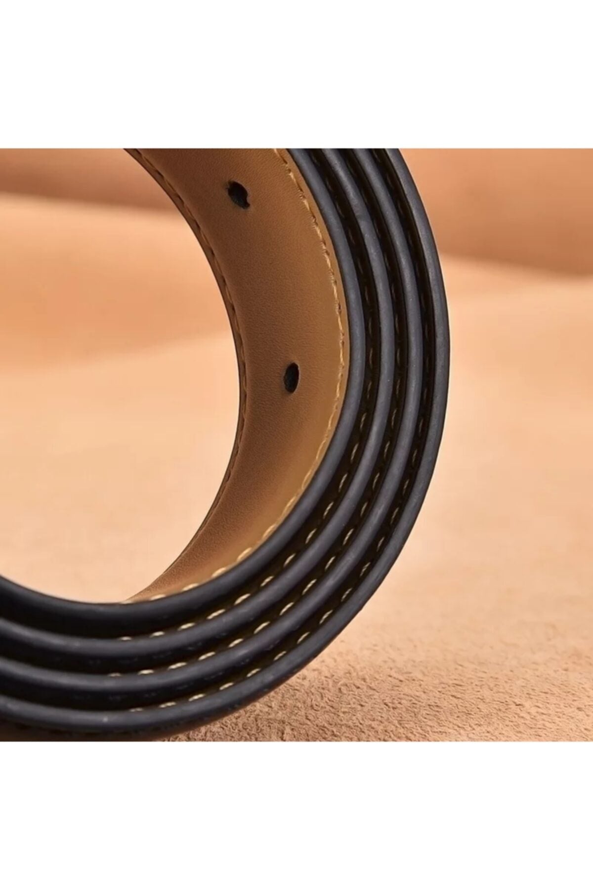 Klassischer Herrengürtel aus Stoff und Canvas für Hosen