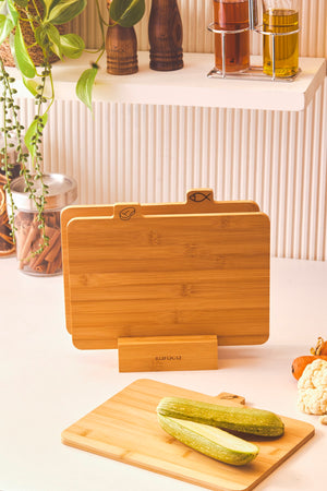 Triple 4-Piece Cutting Board Set