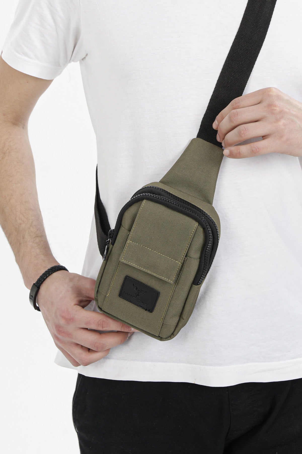 Wasserdichte Crossbody Body Bag Brust-Schultertasche
