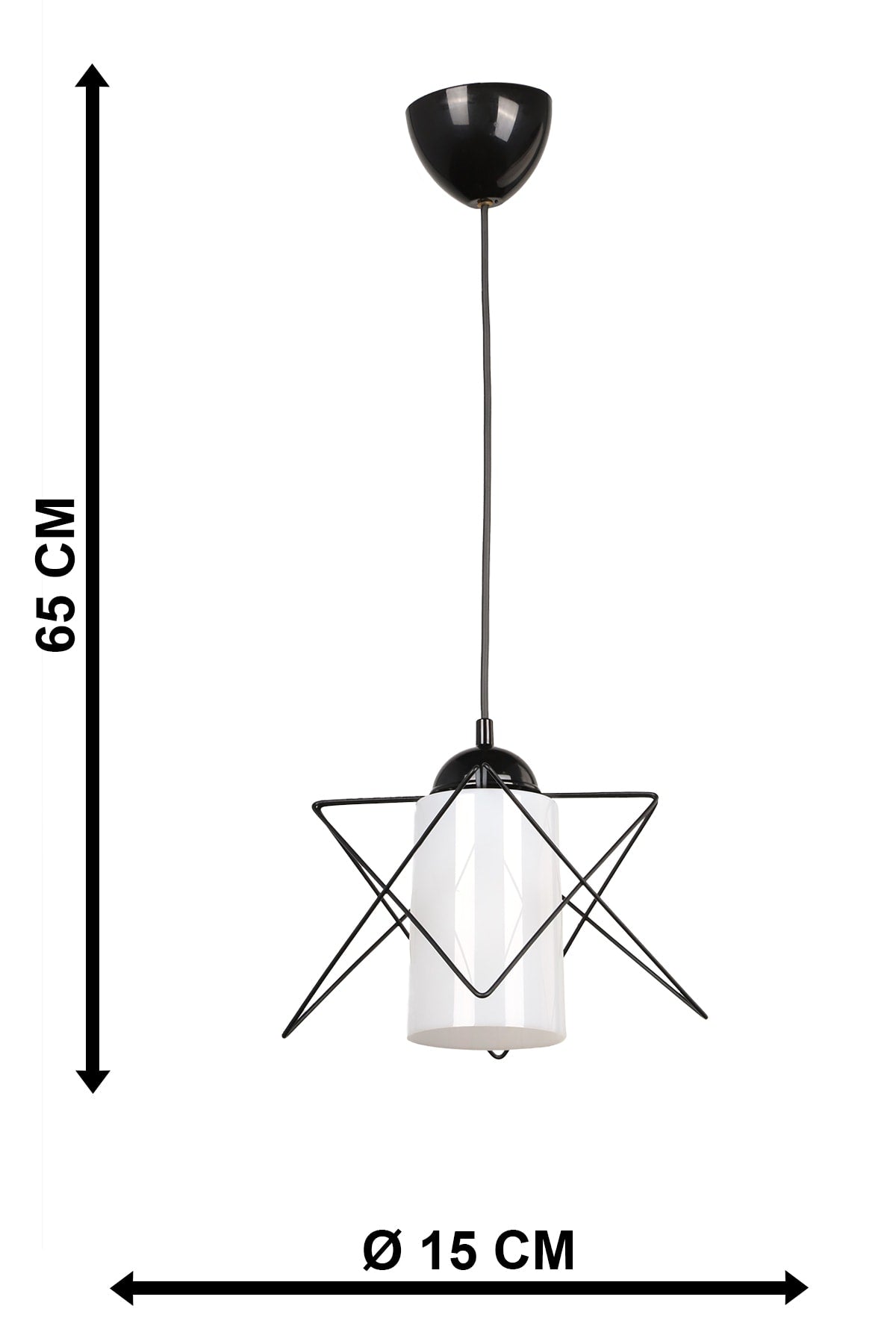 2 Pieces Modes Single Black-White Acrylic