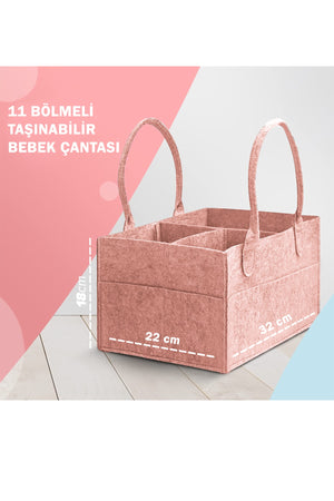 Mother Baby Care Bag Diaper And Wet Wipes Organizer Changing Organizer