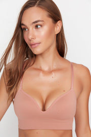 Dark Skin Seamless/Seamless Covered Bra THMAW22SU0043 - Swordslife