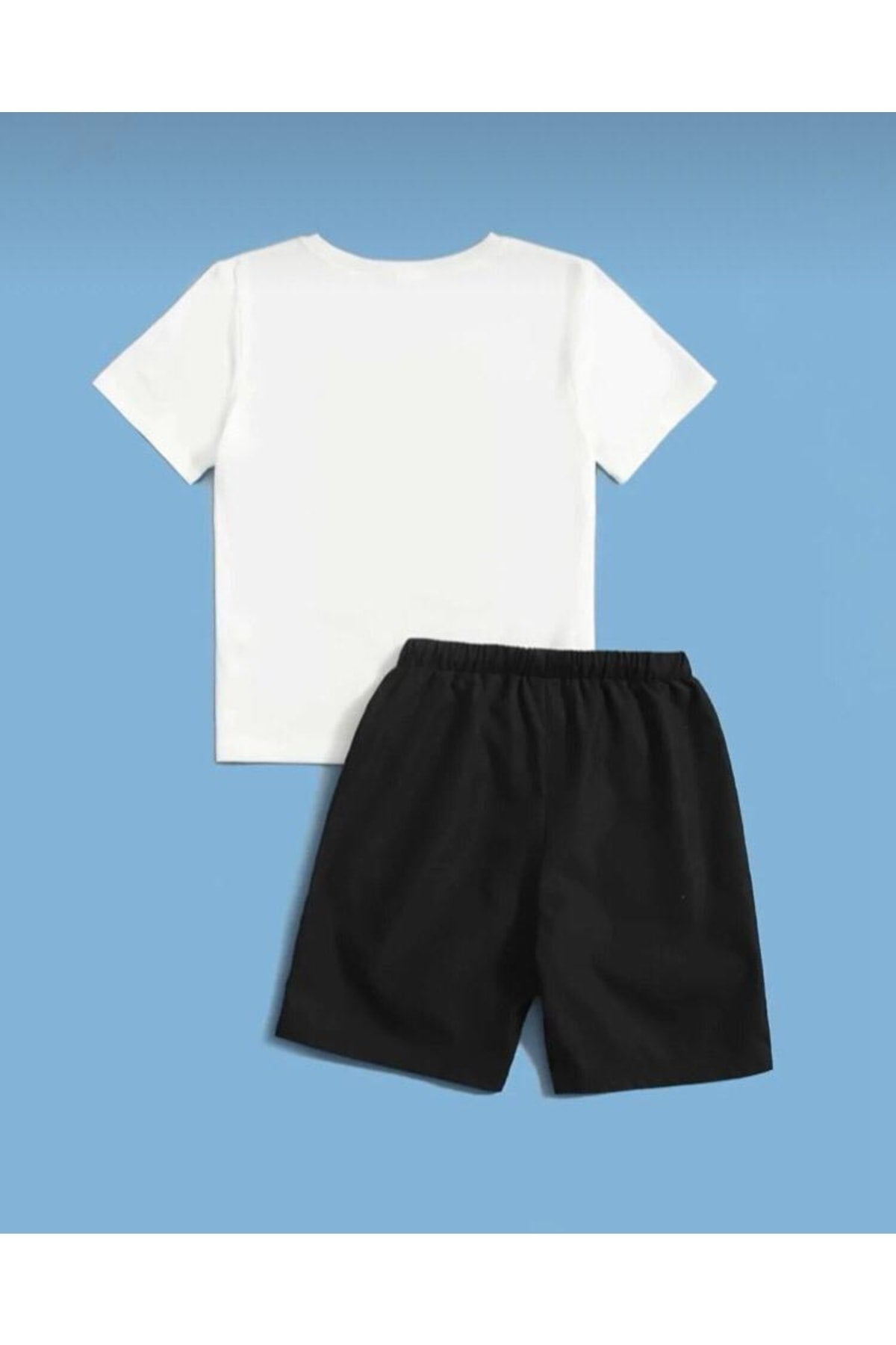 Unisex Printed Kids Shorts Set