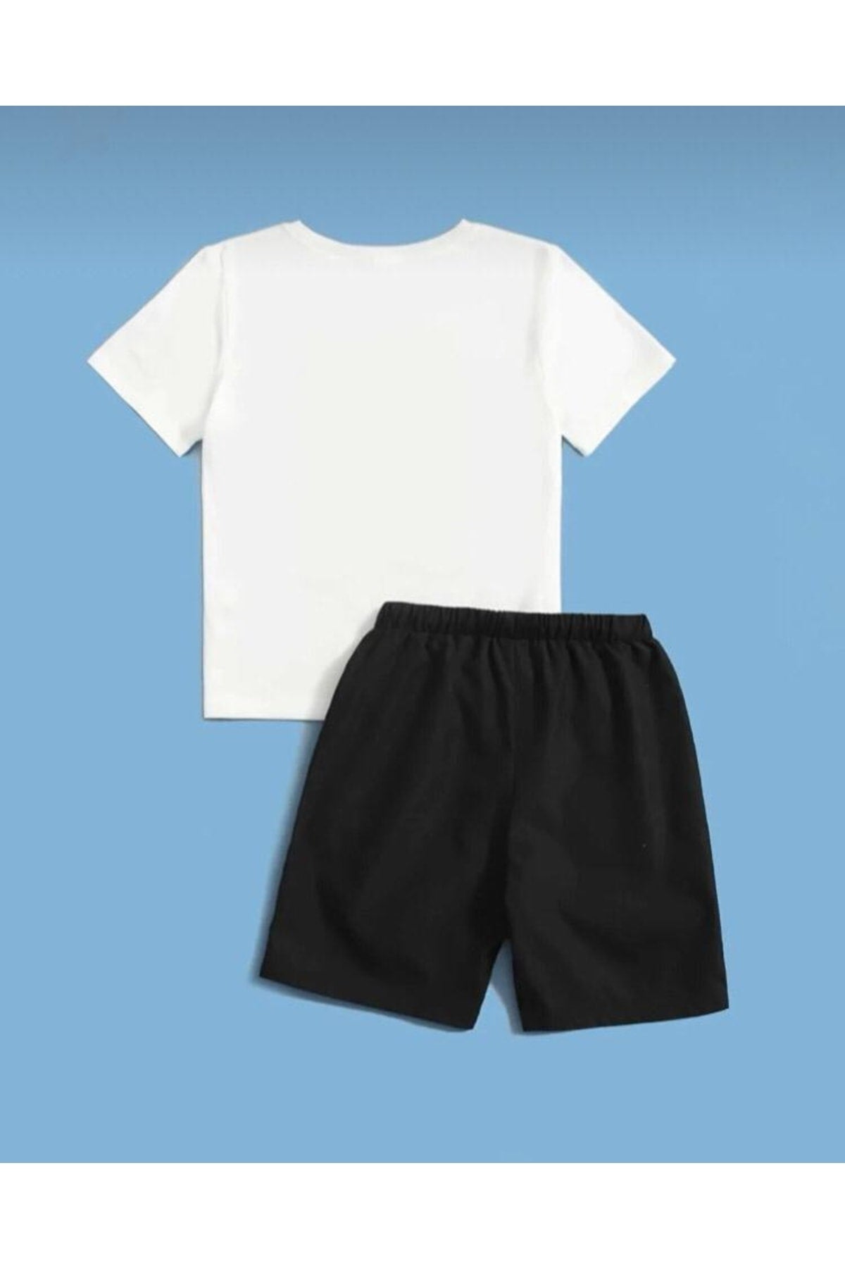 Unisex Printed Kids Shorts Set