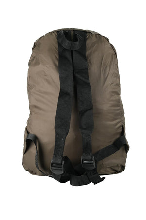 Packbarer faltbarer Rucksack Khaki