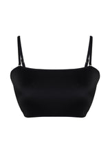 Black Strapless Bikini Top TBBSS23CT00013 - Swordslife