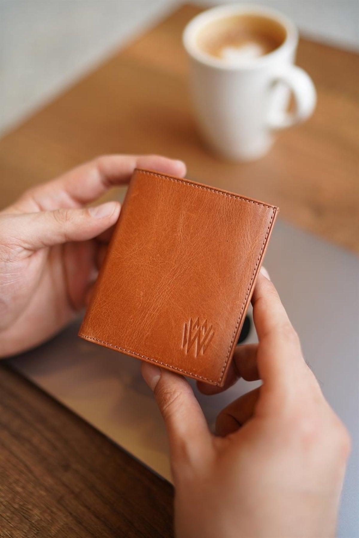 Lisande Genuine Leather Polite Men'S Wallet Crazy Hazelnut