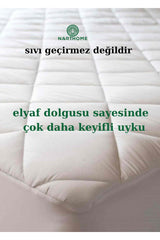Quilted Fitted Mattress Protector Mattress Single Double Quilted Cotton Mattress Mattress 9 Size - Swordslife